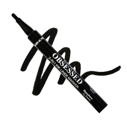 Picture of Palladio Liner Obsessed 2-In-1 Ink Liner Marker Black