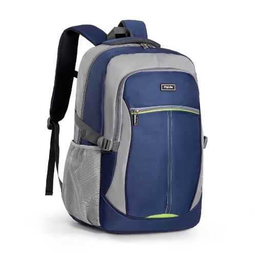 Picture of Flylite School backpack 20"Nylon Blue/L.Grey