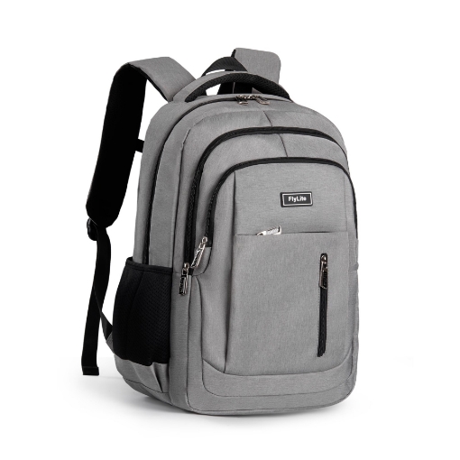 Picture of Flylite School backpack 17"Nylon D.grey/Black