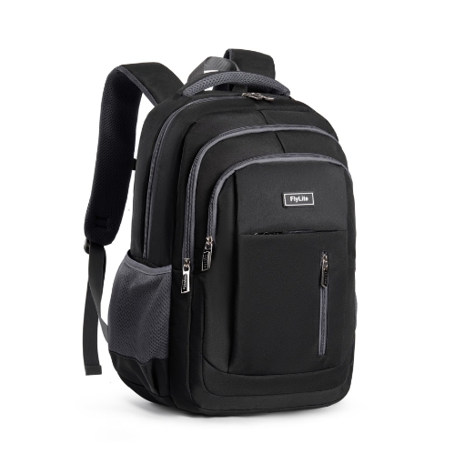 Picture of Flylite School backpack 17"Nylon  Black/Grey