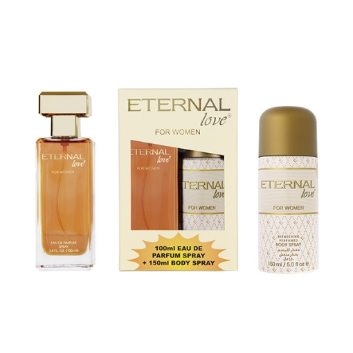 Picture of Eternal Love Women 100ML EDP + 150ML Body Spray
