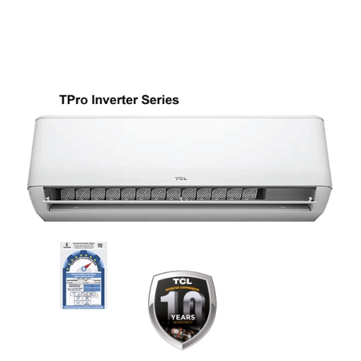 Picture of TCL Split AC Tpro Inverter T4- 16,680 BTU/hr 1.5 Ton WiFi, TAC-18CSA/TPG11I - White