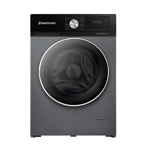 Picture of Westpoint Front Loading Washing Machine, WPWMT-1214A25.DS - Dark Silver