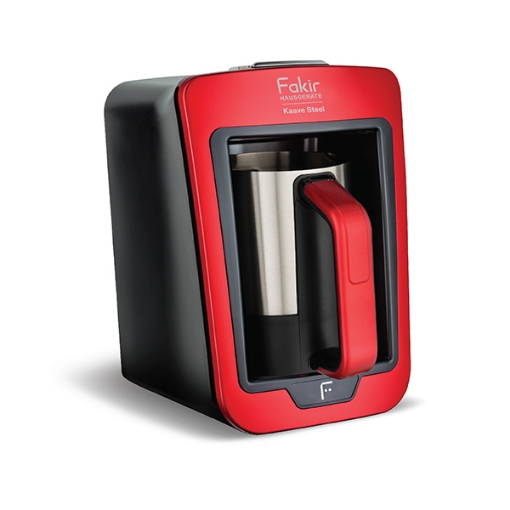 Picture of KAAVE STEEL TURKISH COFEE MACHINE - ROUGE