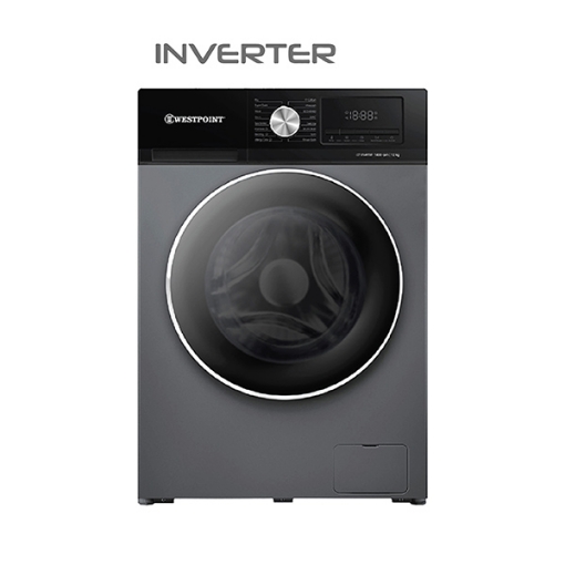 Picture of Westpoint Front Loading Washing Machine 12Kg - Inverter, WPWMT-1214A25.DS - Dark Silver