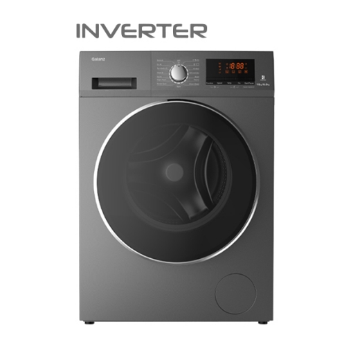 Picture of Galanz Front Load Washer/Dryer, 10Kg Washing & 6Kg Drying - Inverter, XQG100-DT614VE- Titanium Grey