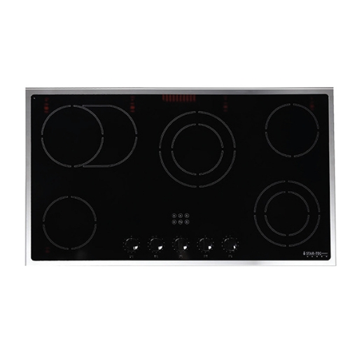 Picture of Startec Built-In Ceramic Hob 90cm, STSH9V6NF/SF - Stainless Steel Structure