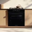 Picture of Startec Built-In Electric Oven 60cm, E75311B-G1G1F1 - Black