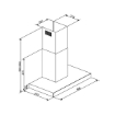 Picture of Startec Built-In Hood 90cm, WT0990AF31D2W8 - Stainless Steel